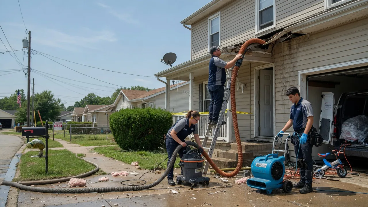 Water Damage Restoration in Tucker, AR near me